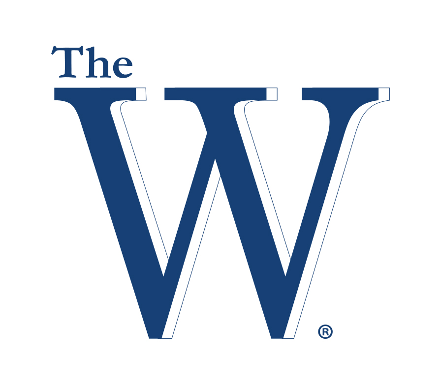 W Logo blue