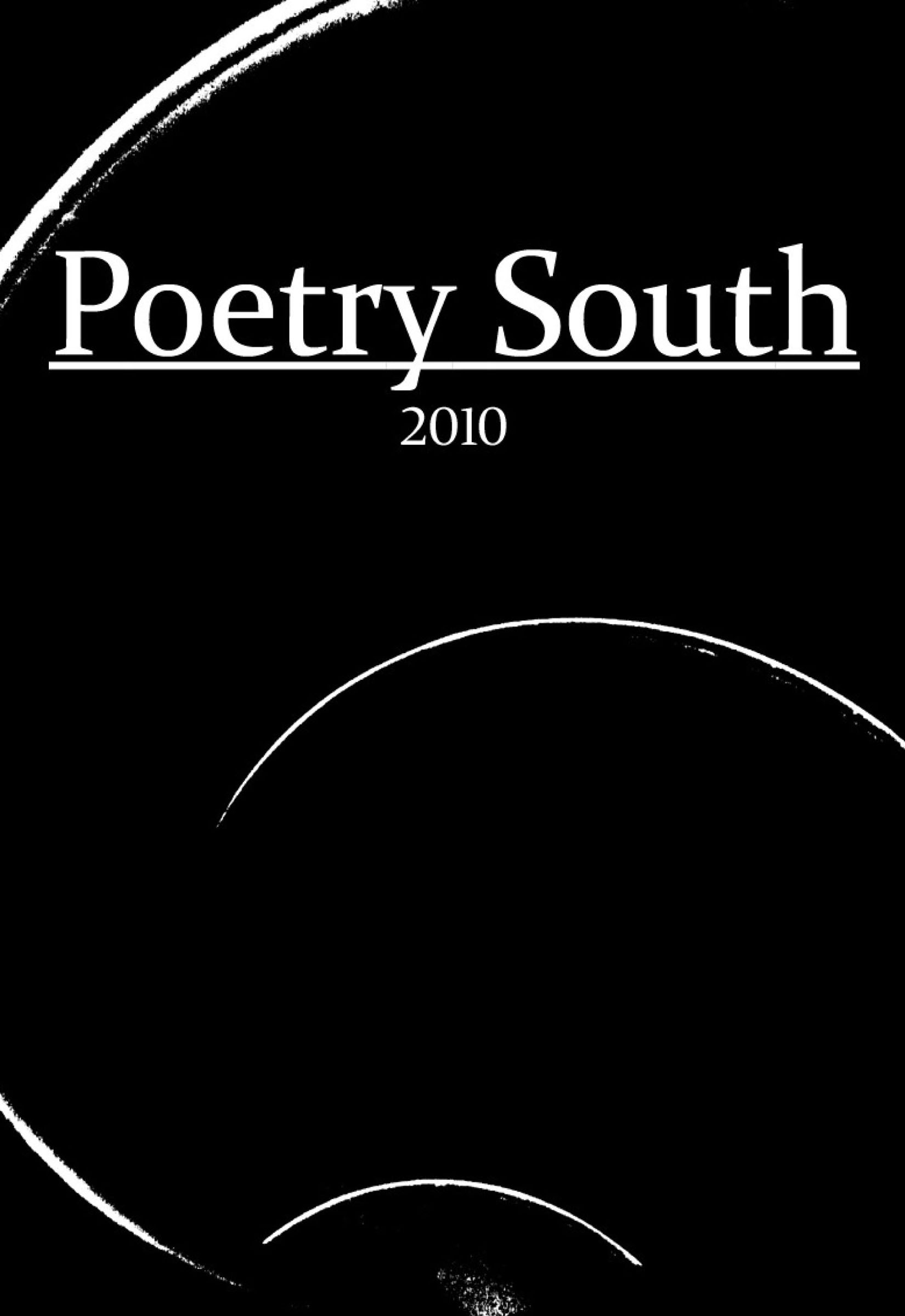 Poetry South 2010 Front Cover