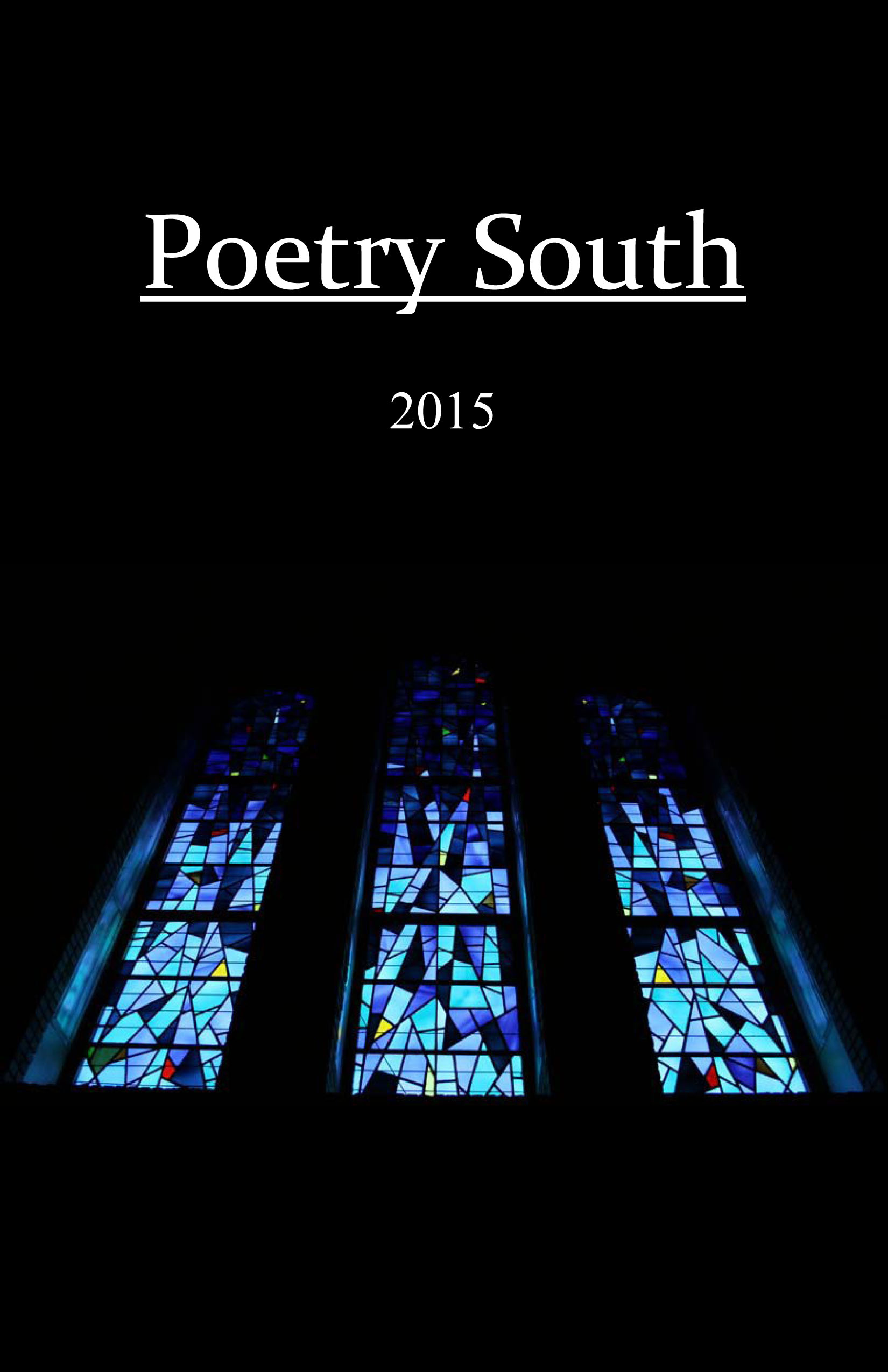 Poetry South 2015 FrontCover