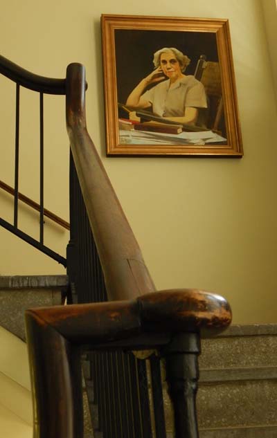 Welty Portrait in Painter Hall