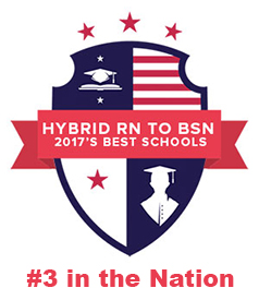 RNtoBSNonlineprogram.com #3 in the Nation 2017